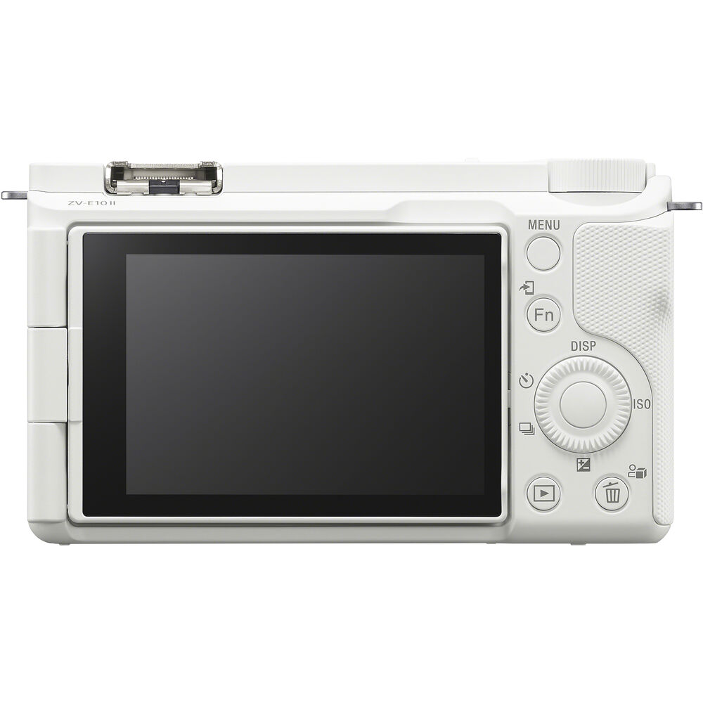 Sony ZV-E10 II Mirrorless Camera with 16-50mm II & 55-210mm Lens (White) - Image 3