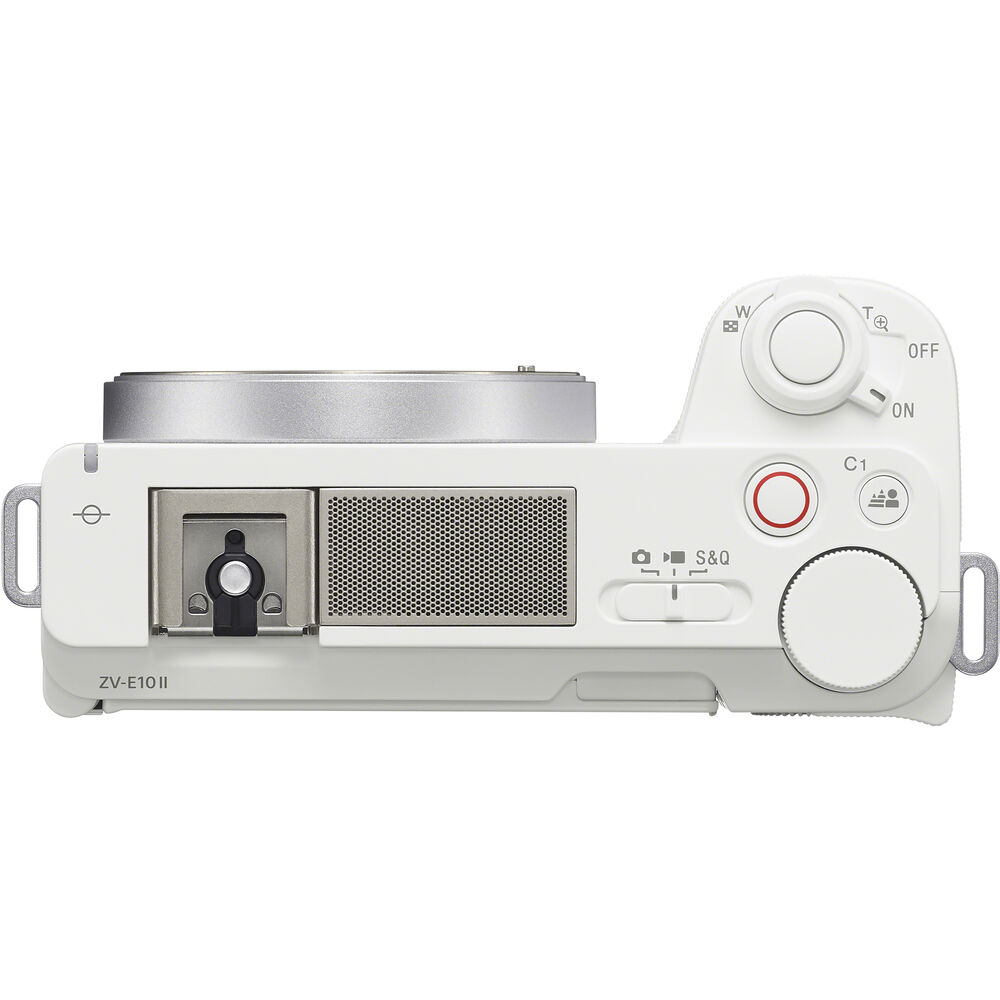 Sony ZV-E10 II Mirrorless Camera with 16-50mm II & 55-210mm Lens (White) - Image 4