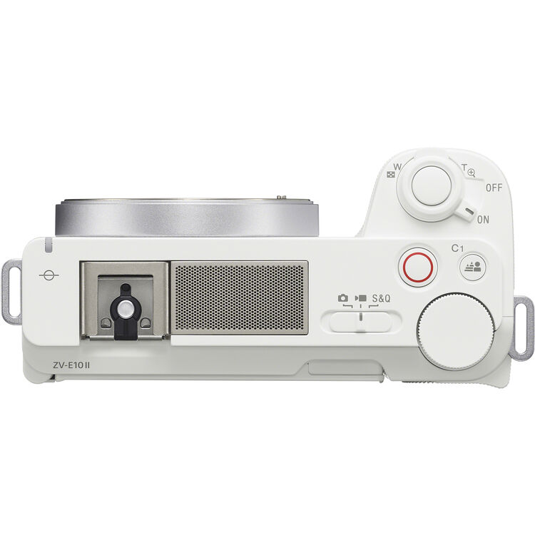 Sony ZV-E10 II Mirrorless Camera with 16-50mm Lens (White) - Image 3