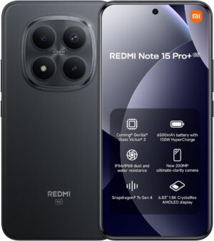 Xiaomi Redmi Note 15 Pro+ 5G (Global Version) 256GB 12GB (Black)
