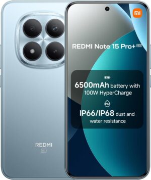 Xiaomi Redmi Note 15 Pro+ 5G (Global Version) 256GB 8GB (Glacier Blue)