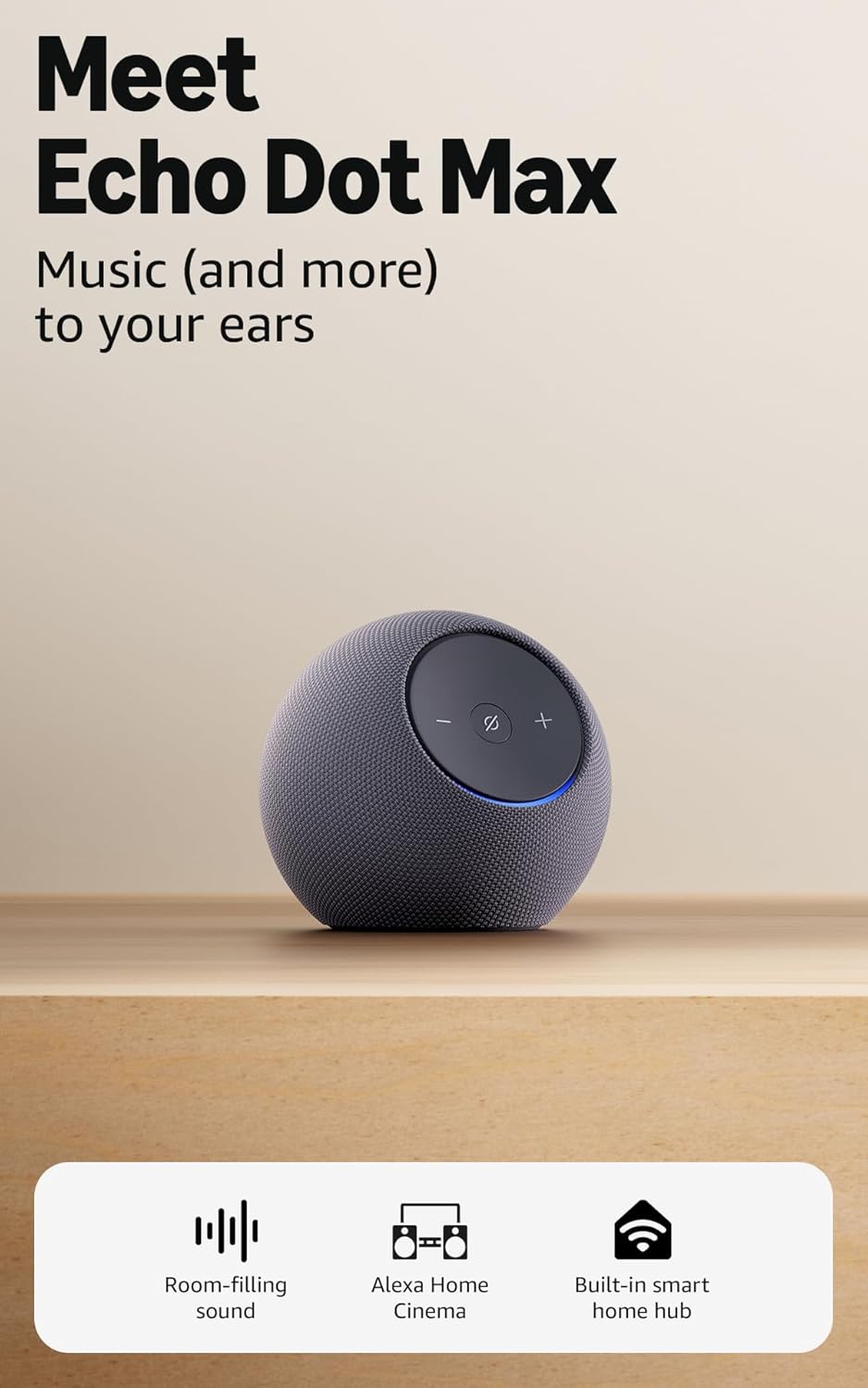 Amazon Echo Dot Max 2025 (Graphite) - Image 2