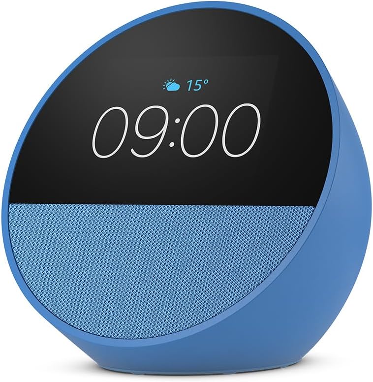 Amazon Echo Spot Speaker (2024) (Ocean Blue)