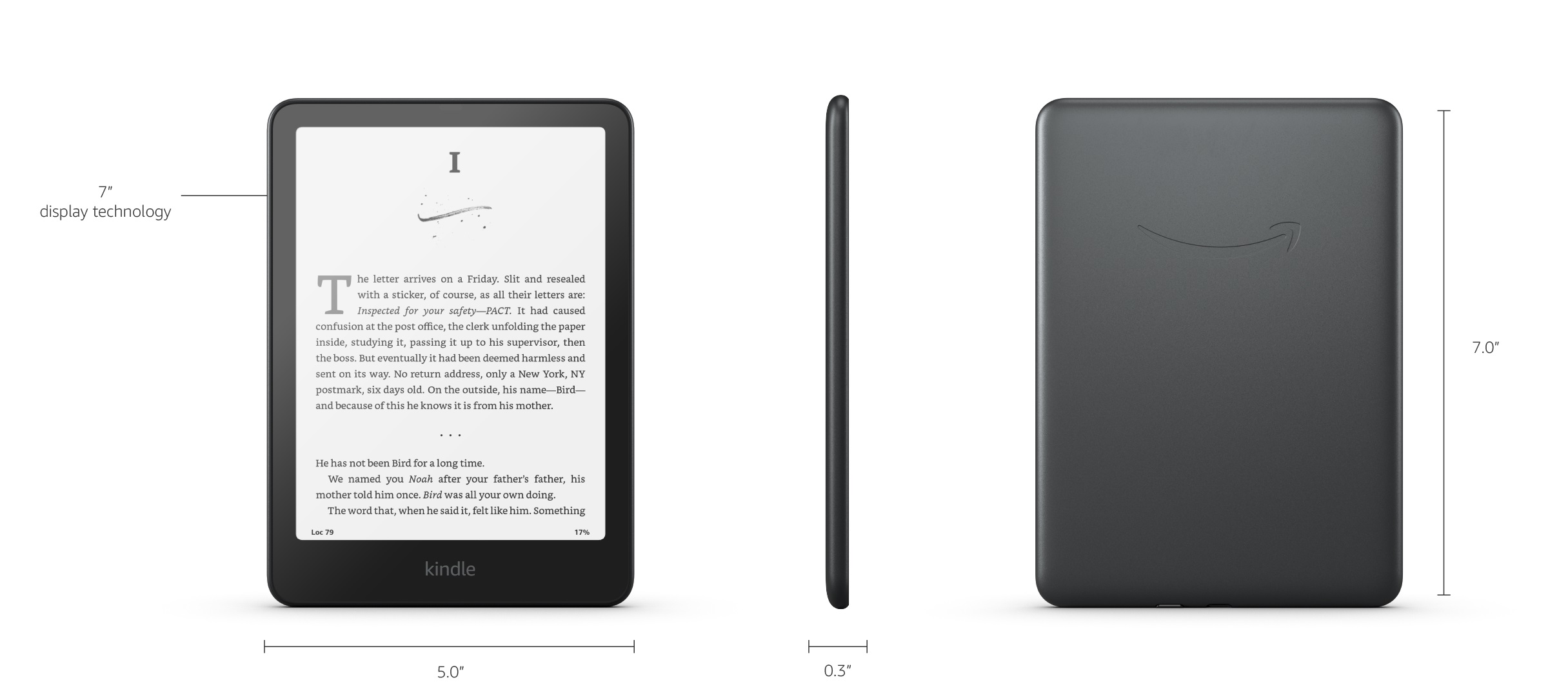 Amazon Kindle Paperwhite 12th Generation (Signature Edition) Wi-Fi 32GB (Metallic Black) - Image 2