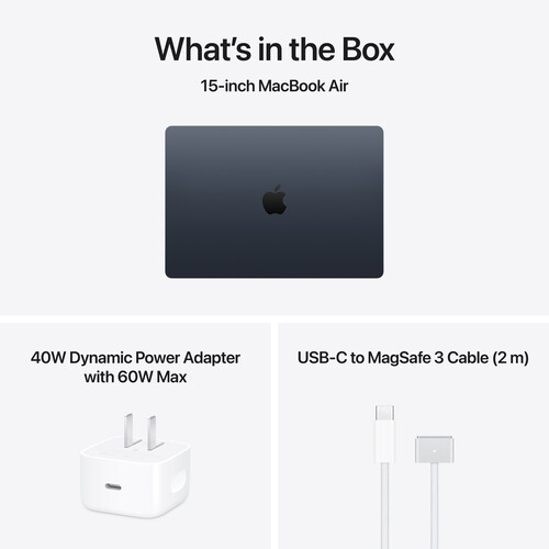 Apple MacBook Air 15" M5 512GB 16GB (MDVH4, Midnight) - Image 4