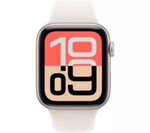 Apple Watch SE 3 44mm (GPS) MEHJ4 (Starlight Aluminium, M/L)