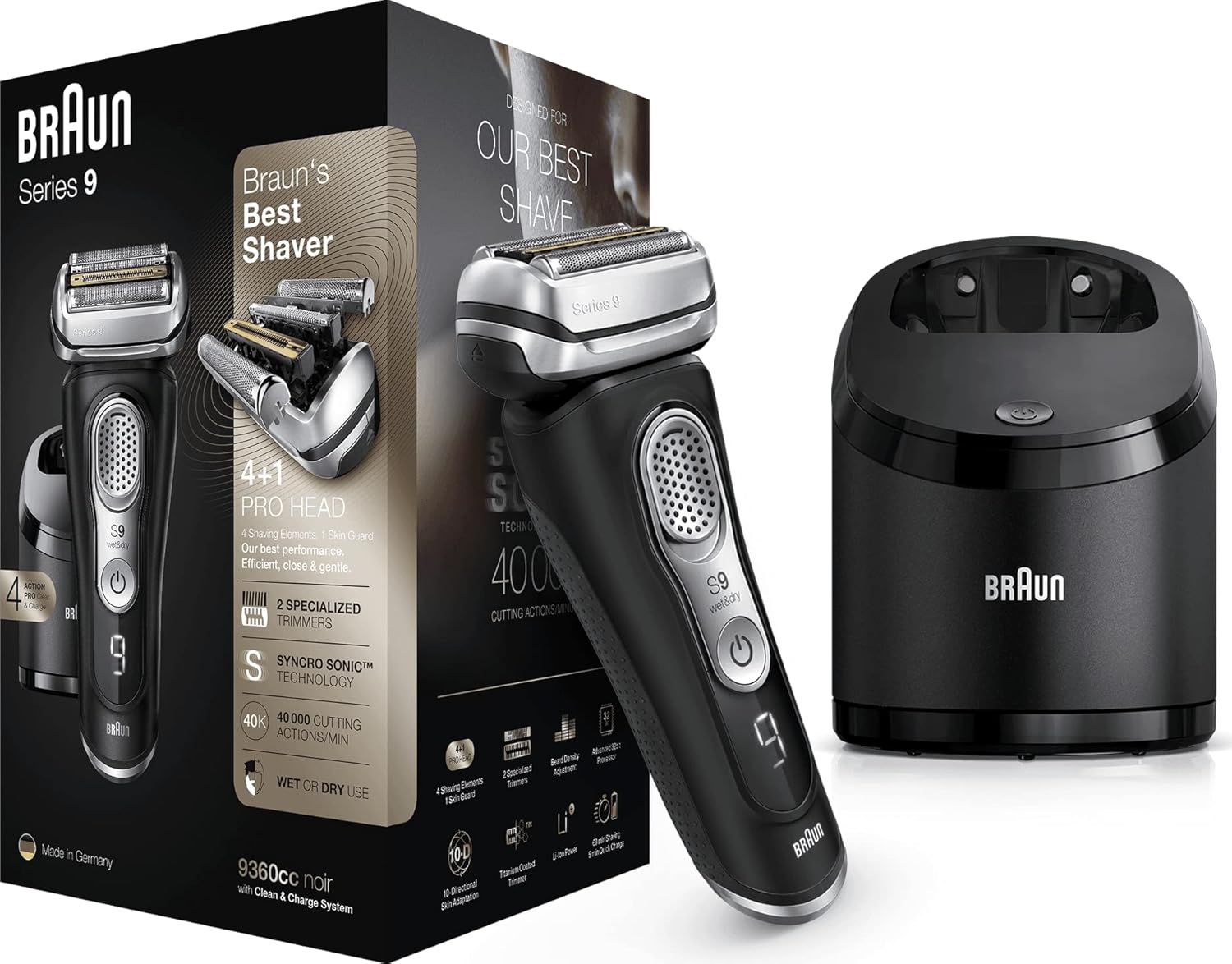 Braun Series 9 (9360cc) Shaver - Image 3
