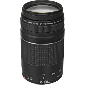 Canon EF 75-300mm f/4.0-5.6 III Zoom Telephoto Lens