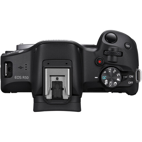 Canon EOS R50 Mirrorless Camera with 18-45mm and 55-210mm Lenses (Black) - Image 3