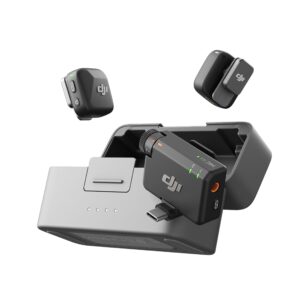 DJI Mic Mini Wireless Microphone Kit (2 TX + 1 RX + Charging Case)