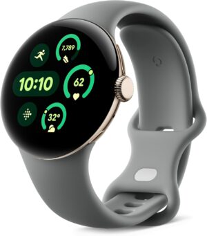 Google Pixel Watch 3 41mm LTE (Champagne Gold + Hazel Band)