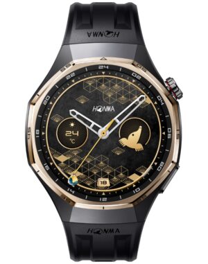 HONMA x HUAWEI Watch GT 6 Pro 46mm (Black with Fluoroelastomer Strap)