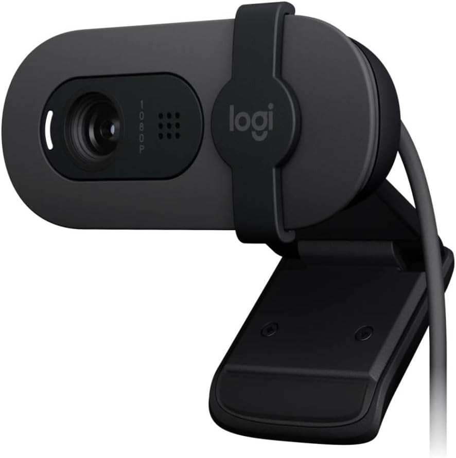 Logitech Brio 105 HD Webcam (Graphite) - Image 3