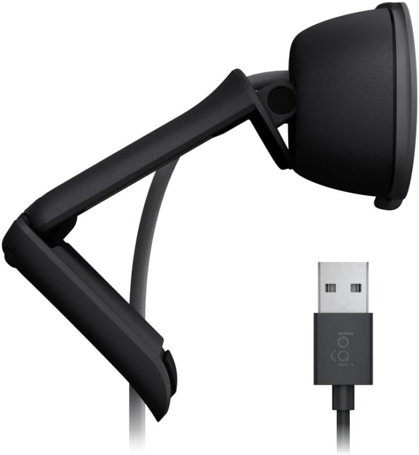 Logitech Brio 105 HD Webcam (Graphite) - Image 4