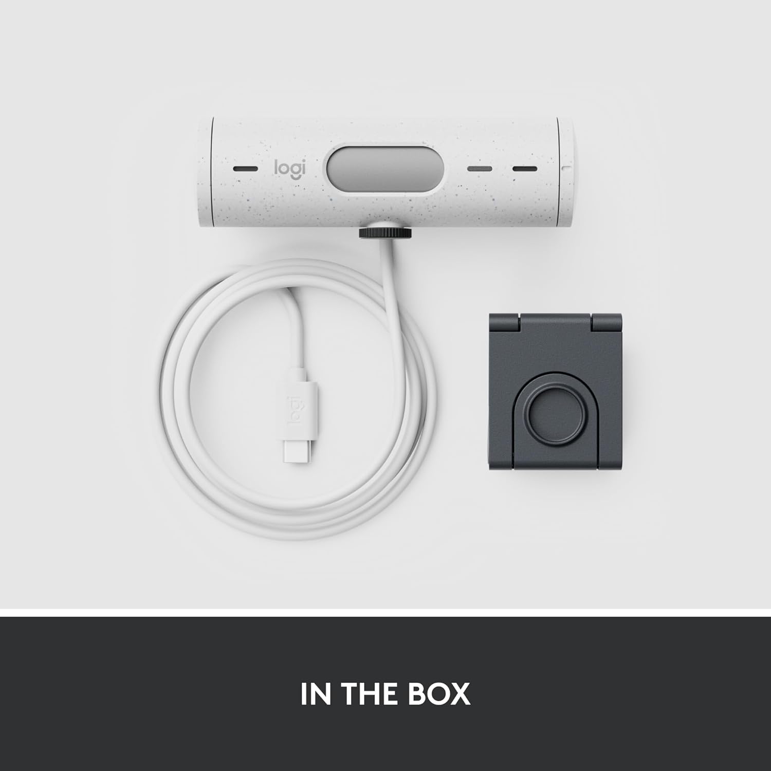Logitech Brio 500 Webcam (Off-White) - Image 4