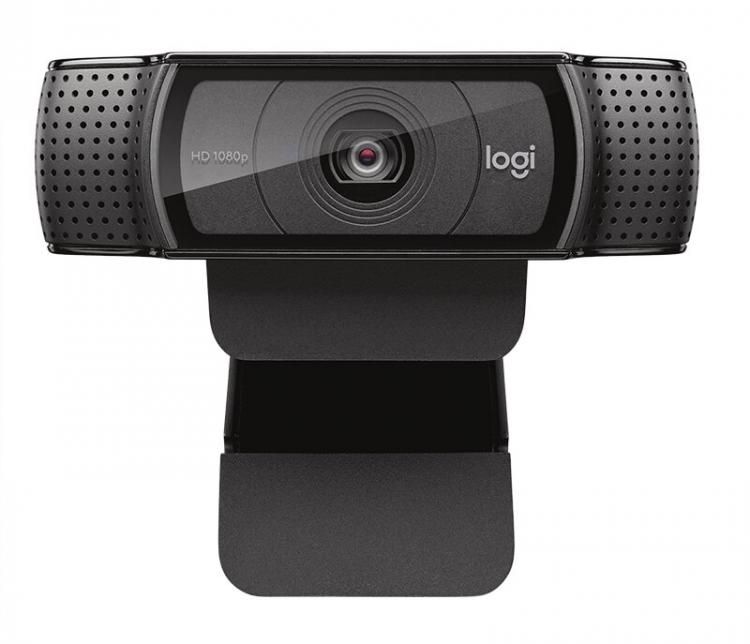 Logitech C920 Pro HD Webcam (Black, 960-000998)