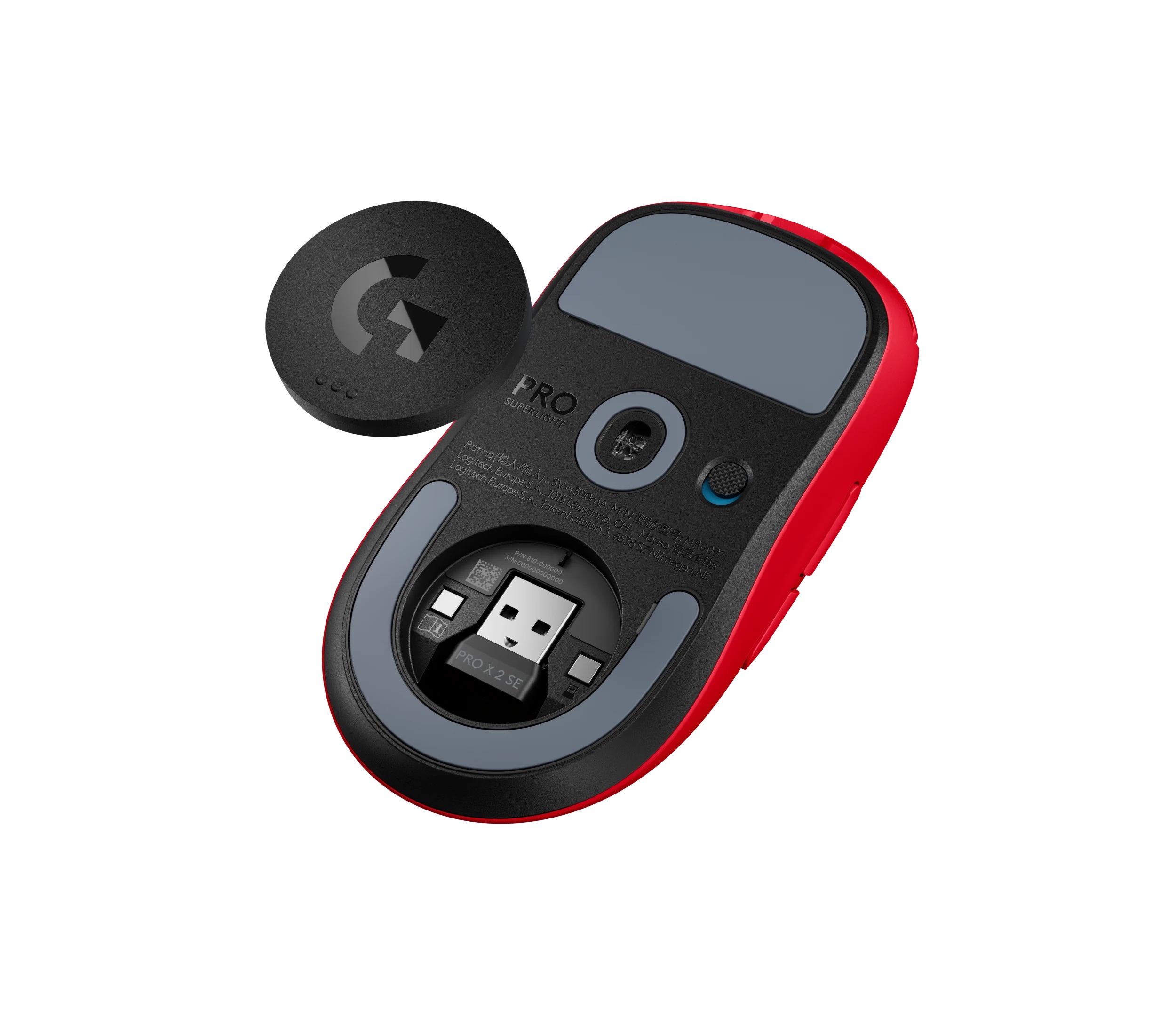 Logitech G PRO X Superlight 2 SE Wireless Gaming Mouse (Red, 910-007653) - Image 4