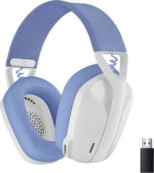 Logitech G435 Wireless Gaming Headset (White)