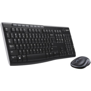 Logitech MK270 Wireless Keyboard and Mouse Combo (Black)