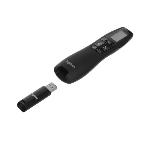 Logitech R800 Wireless Laser Presentation Remote (Black, 910-004251) - Image 3