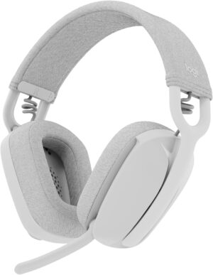 Logitech Zone Vibe 100 Wireless Headset (White)
