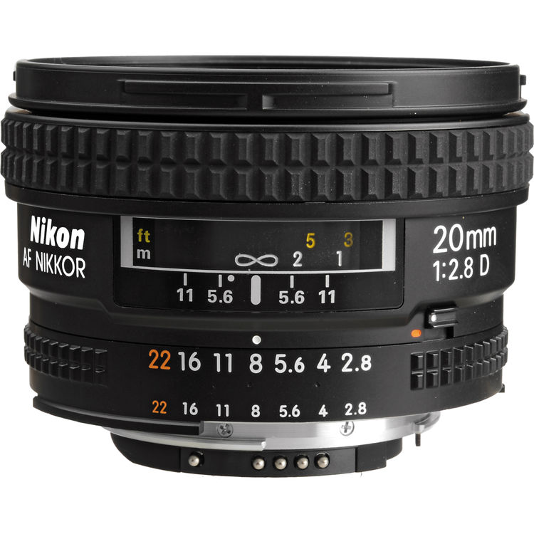 Nikon AF NIKKOR 20mm f/2.8D Lens - Image 2