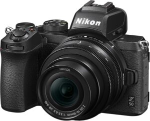 Nikon Z50 Mirrorless Camera with 16-50mm Lens