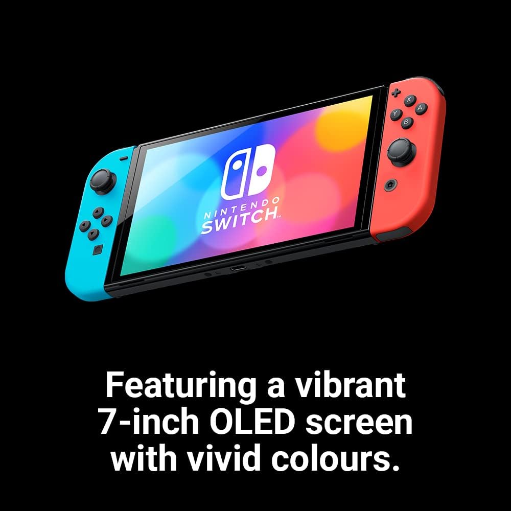 Nintendo Switch OLED Console 64GB (Neon) - Image 3