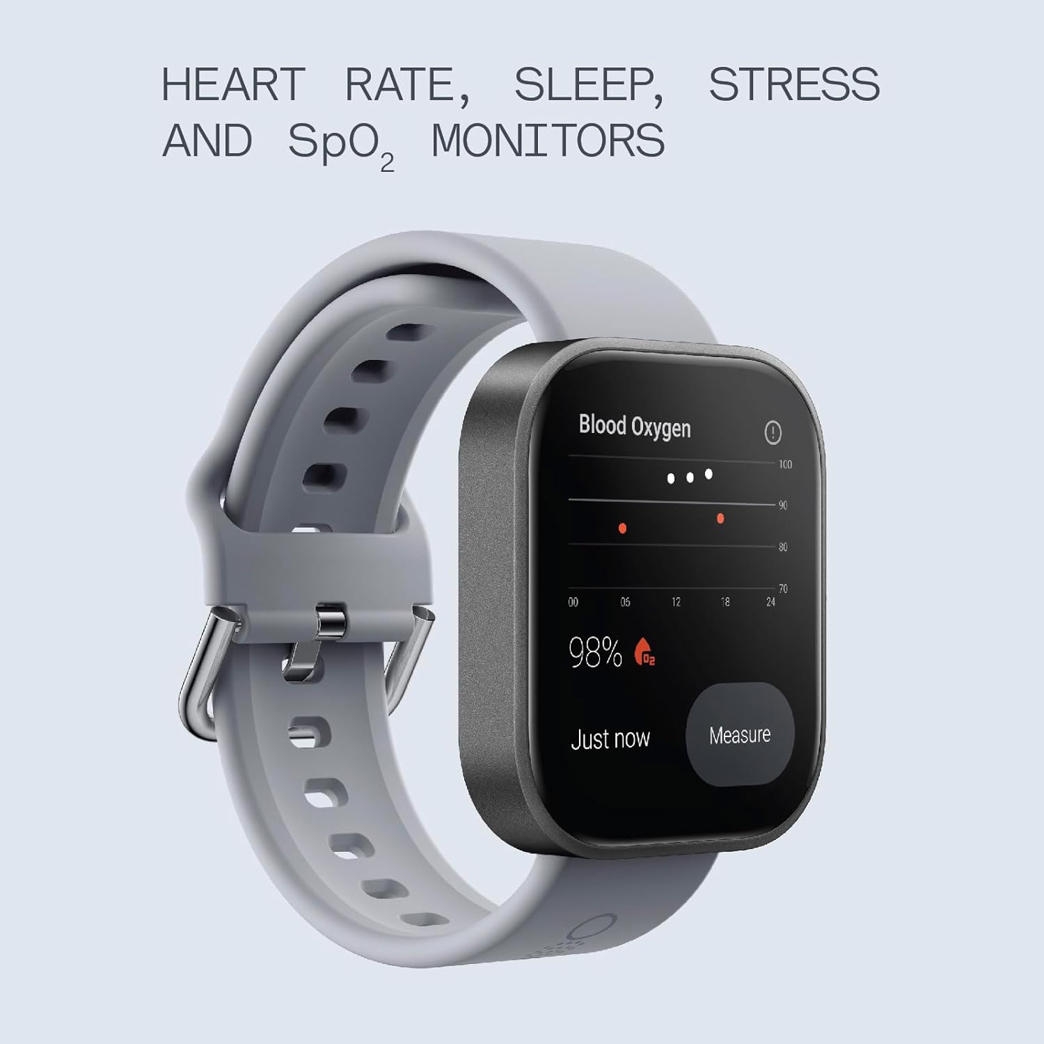 Nothing CMF by Nothing Watch Pro (Dark Grey with Black Strap) - Image 4