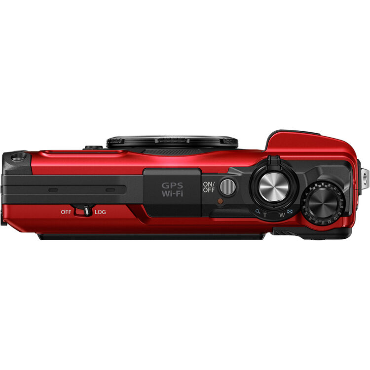 OM SYSTEM Tough TG-7 Digital Camera (Red) - Image 3