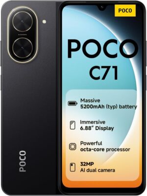 Xiaomi Poco C71 (Global Version) 128GB 4GB (Black)