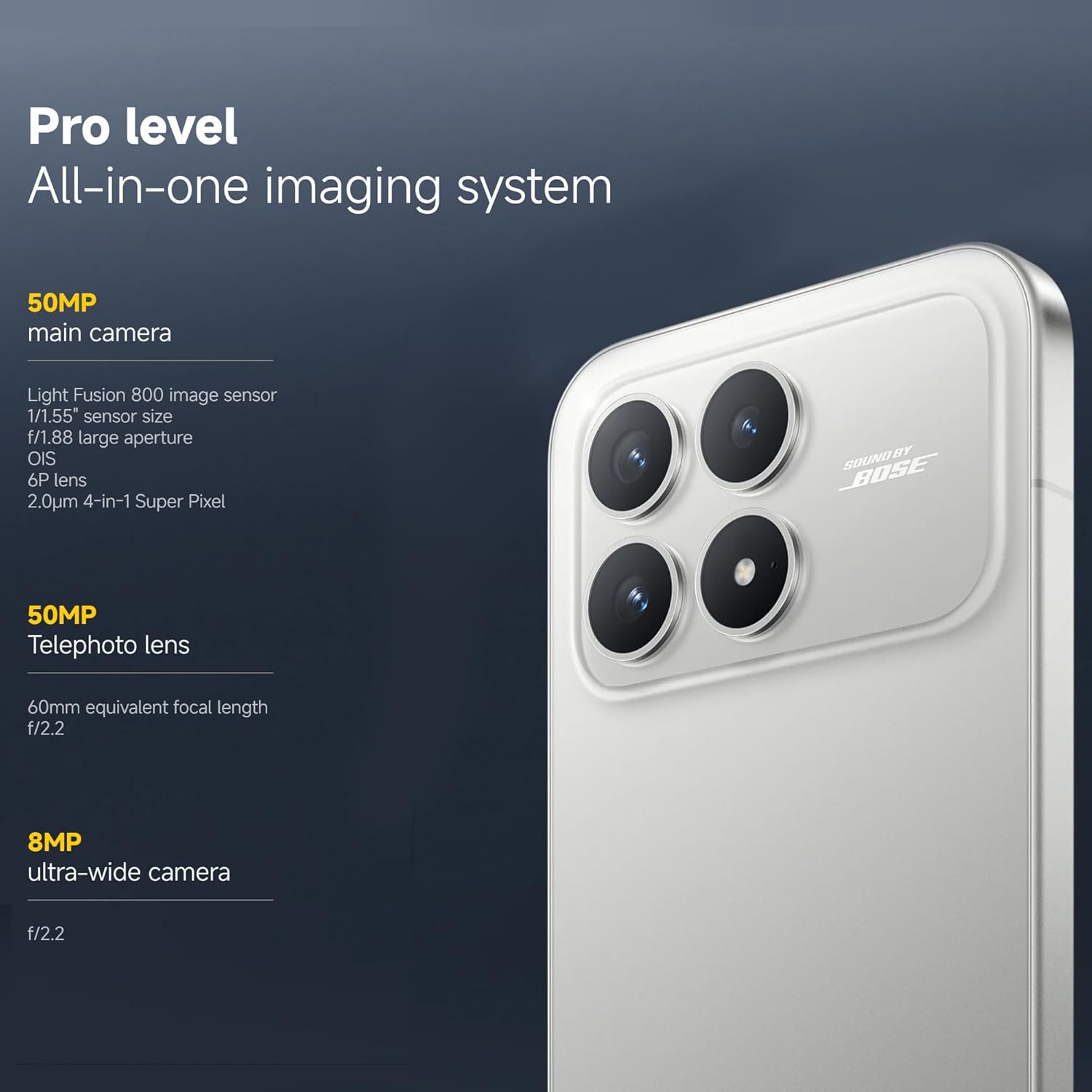 Xiaomi Poco F8 Pro 5G (Global Version) 512GB 12GB (Titanium (Silver) - Image 3