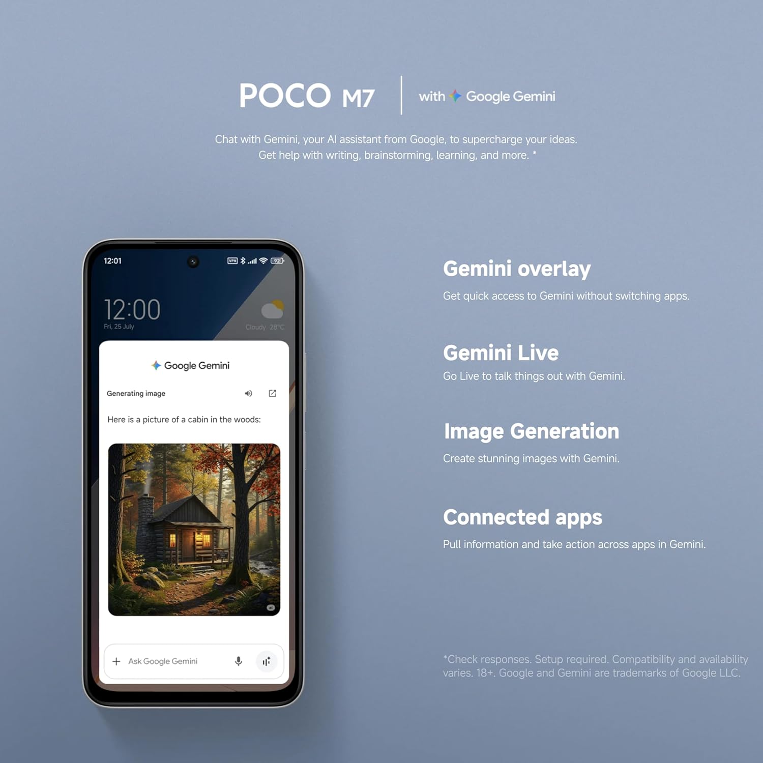 Xiaomi Poco M7 (Global Version) 256GB 8GB (Black) - Image 2