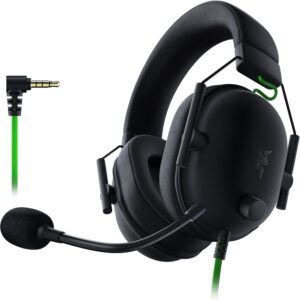 Razer BlackShark V2 X Multi-Platform Wired Gaming Headset (Black)