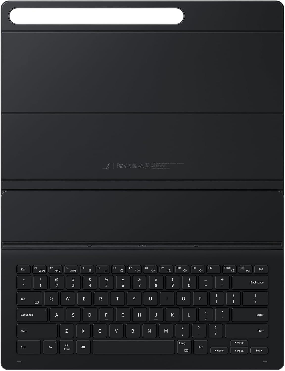 Samsung Book Cover Keyboard Slim for Galaxy Tab S9 Ultra (Black) - Image 2