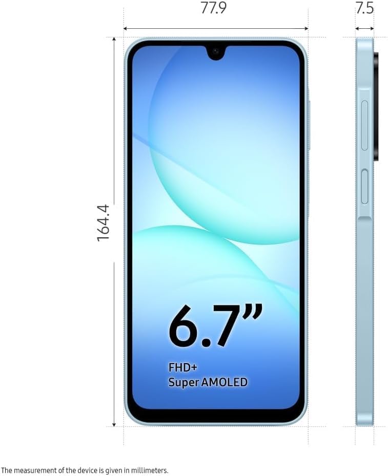 Samsung Galaxy A17 A175F Dual SIM 4G 128GB 6GB (Light Blue) - Image 2