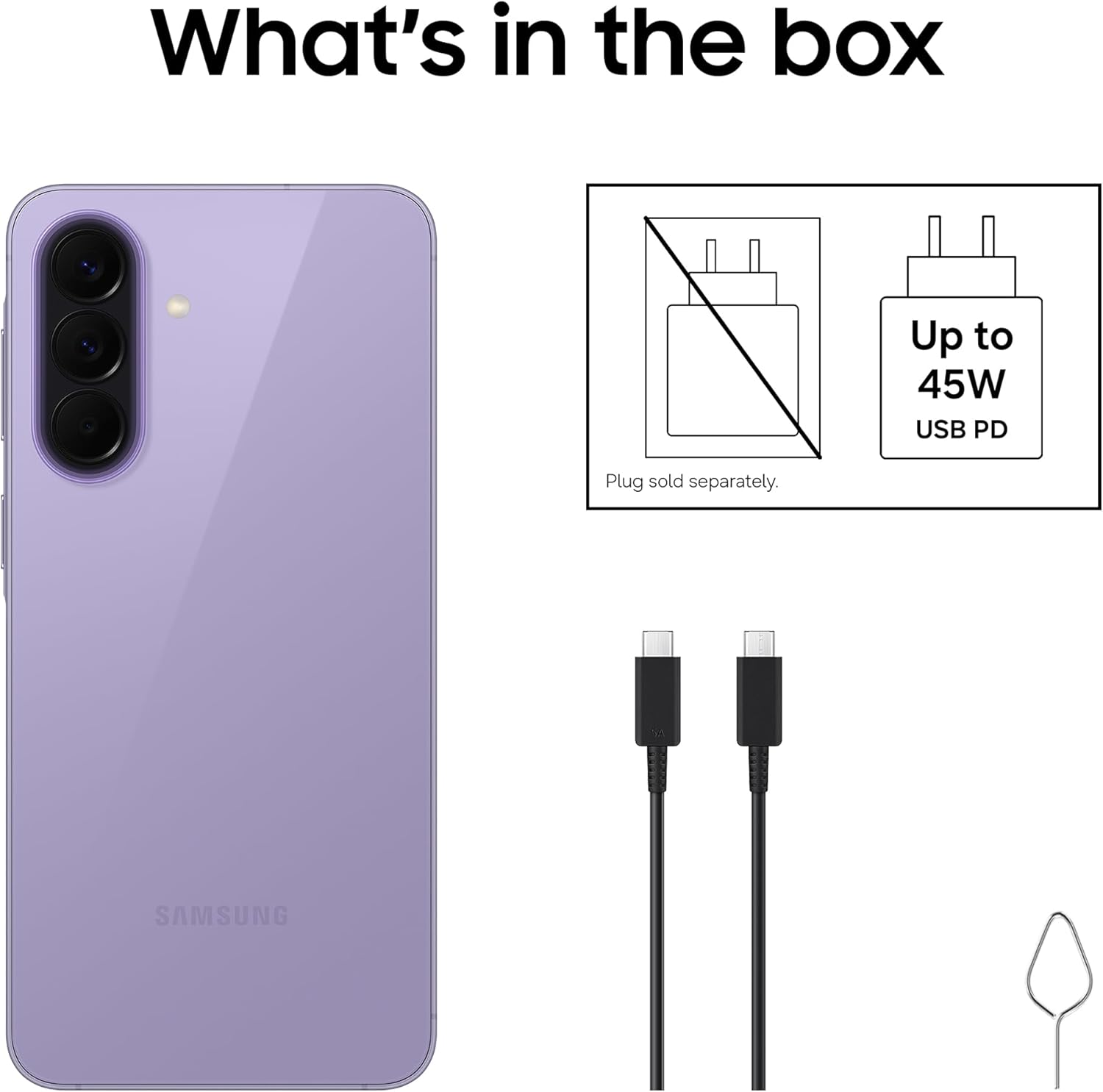 Samsung Galaxy A57 A576B-DS 5G 256GB 12GB (Awesome Lilac) - Image 4