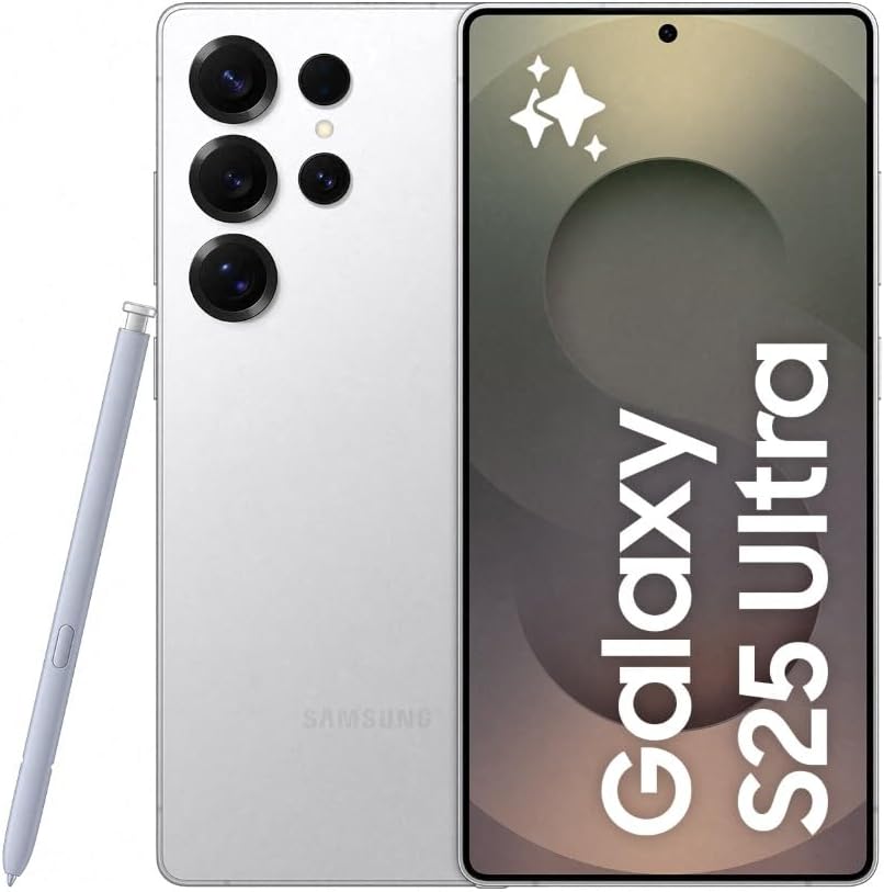 Samsung Galaxy S25 Ultra 5G S938B Dual SIM (eSIM) 512GB 12GB (Titanium White Silver)