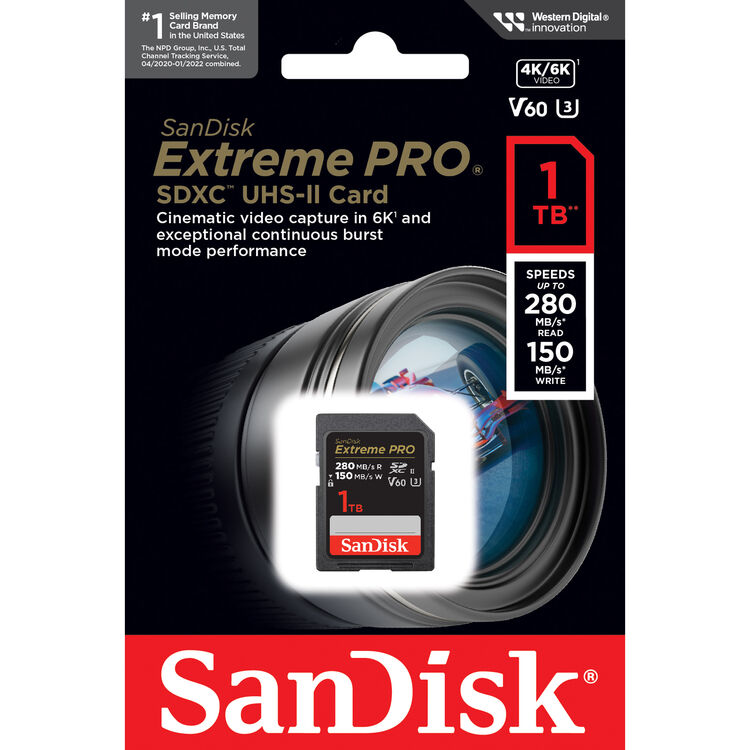 SanDisk 1TB Extreme PRO UHS-II SDXC Memory Card - Image 4