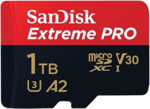 Sandisk Extreme Pro 1TB microSDXC Card
