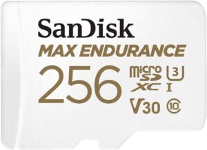 Sandisk MAX Endurance 256GB microSD Card