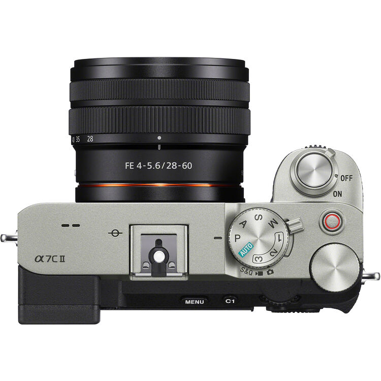 Sony a7C II Mirrorless Camera with 28-60mm Lens (Silver) - Image 4