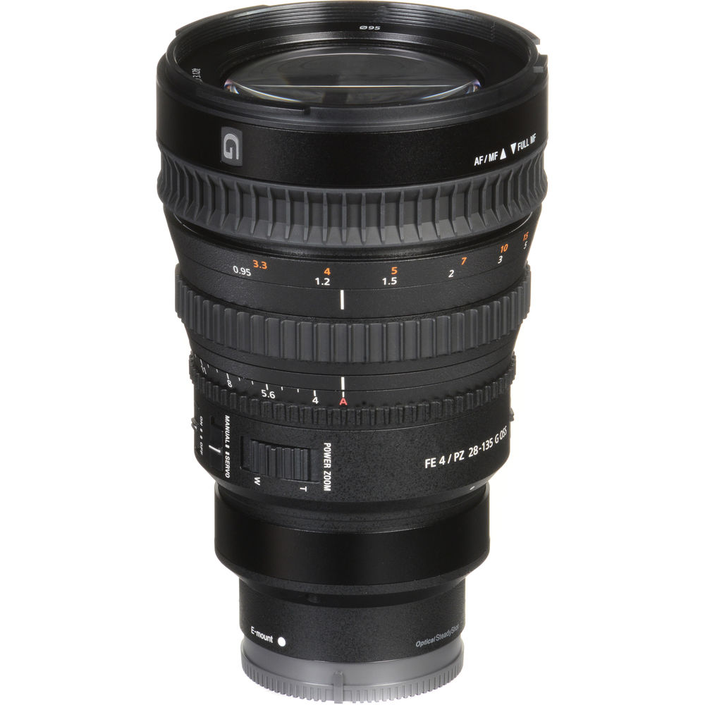 Sony FE PZ 28-135mm f/4 G OSS Lens