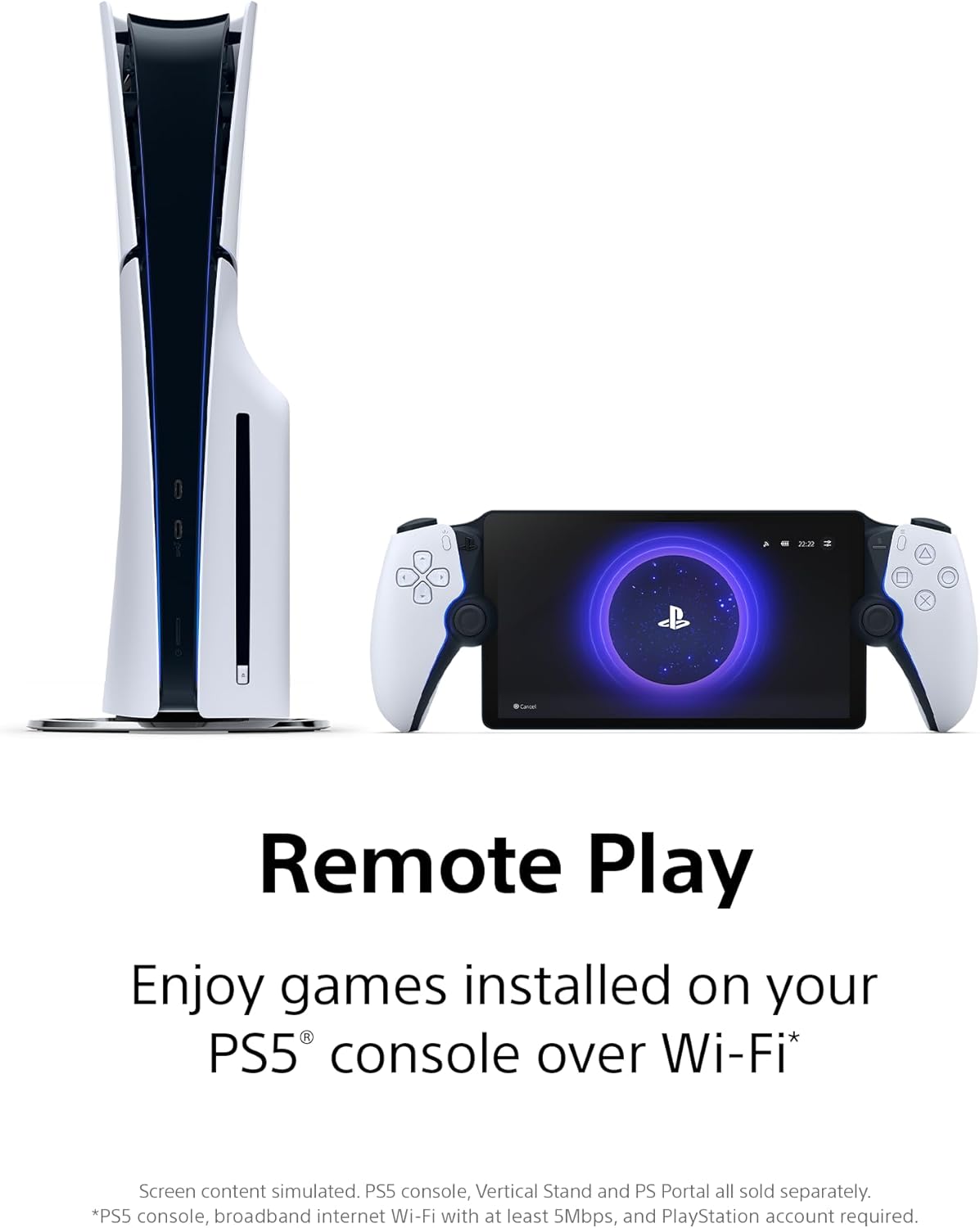 Sony PlayStation Portal Remote Player for PS5 Console (White) - Image 4