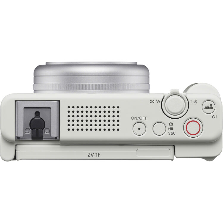 Sony ZV-1F Vlogging Camera (White) - Image 3