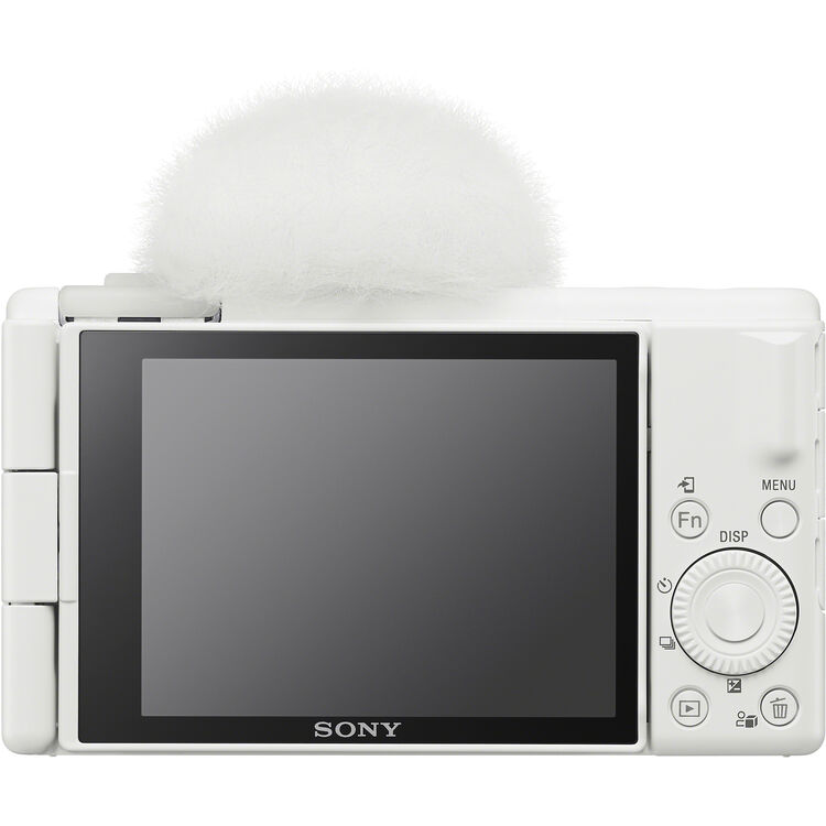 Sony ZV-1F Vlogging Camera (White) - Image 4