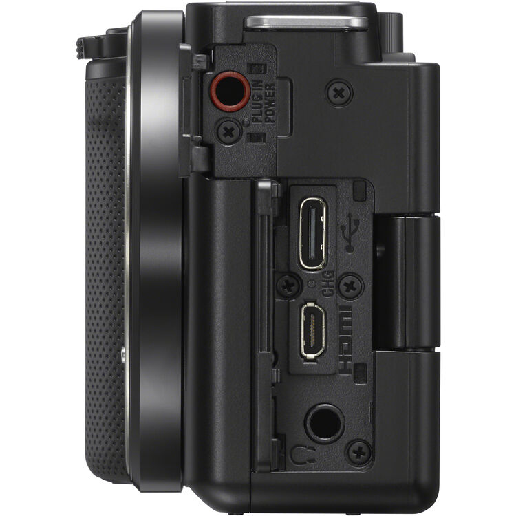 Sony ZV-E10 Mirrorless Camera with 16-50mm f/3.5-5.6 II Lens (Black) - Image 2