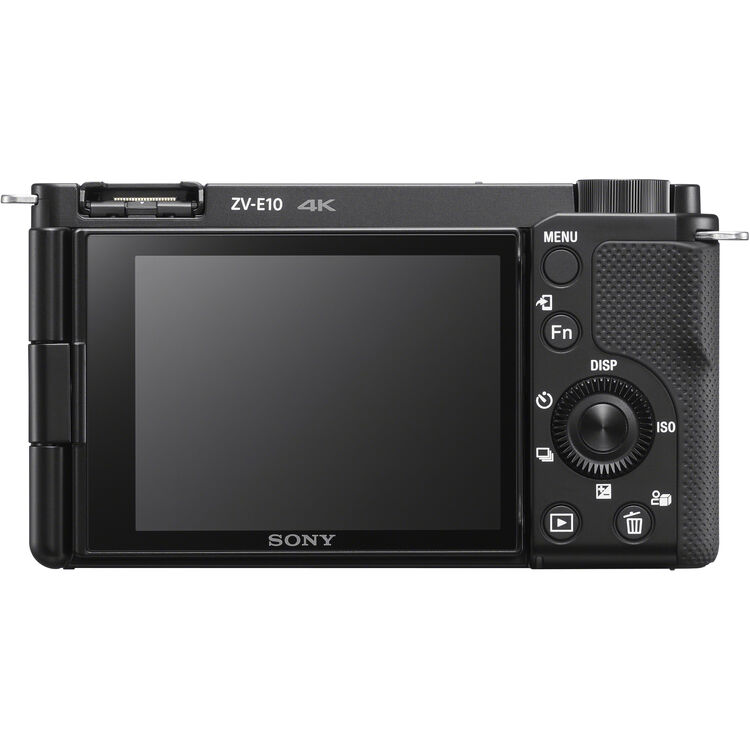 Sony ZV-E10 Mirrorless Camera with 16-50mm f/3.5-5.6 II Lens (Black) - Image 4