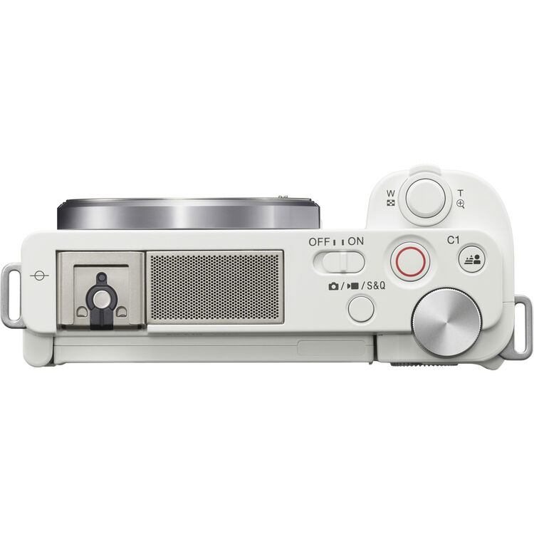 Sony ZV-E10 Mirrorless Camera with 16-50mm f/3.5-5.6 II Lens (White) - Image 3
