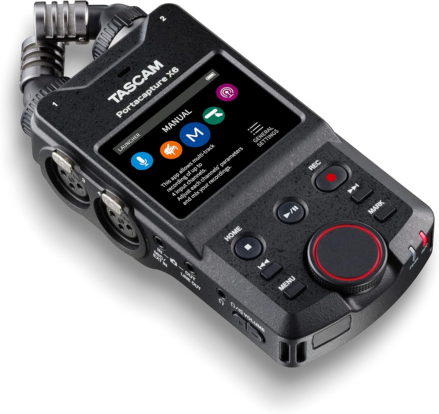 TASCAM Portacapture X6 32-Bit 6-Channel Multitrack Field Recorder - Image 2